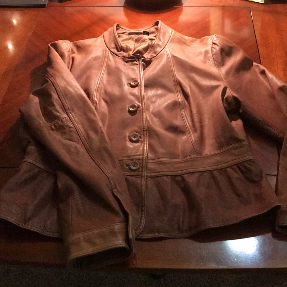 Leather jacket